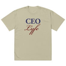 Load image into Gallery viewer, CEO Lyfe Oversized faded t-shirt
