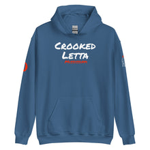 Load image into Gallery viewer, Crooked Letta Unisex Hoodie
