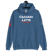 Load image into Gallery viewer, Crooked Letta Unisex Hoodie
