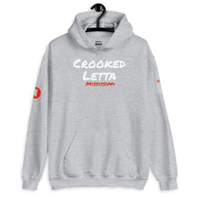 Load image into Gallery viewer, Crooked Letta Unisex Hoodie
