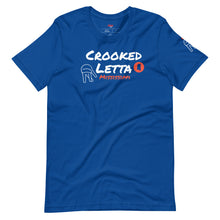 Load image into Gallery viewer, Crooked Letta Short Sleeve Unisex t-shirt
